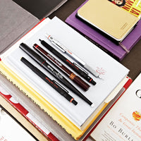 Rotring 600 Mechanical Pencil, HB 0.5 mm, Blue All-Metal Body, Hexagonal Barrel