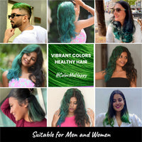 2.Oh! Italian- Emerald Green Hair Color For Women & Men | Ammonia-Free DIY Semi Permanent Hair Color | Enriched with Argan Oil | Lasts upto 12-15 Washes | Pack of 2