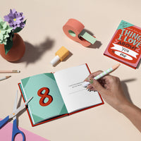 Em & Friends About You Book Fill in the Love Fill-in-the-Blank Book Gift Journal, 4.10 x 5.40-inches