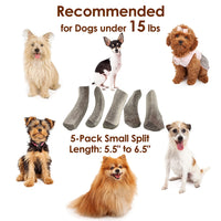 Elk Antler Chews for Dogs | Naturally Shed USA Collected Elk Antlers | All Natural A-Grade Premium Elk Antler Dog Chews | Product of USA, 5-Pack Small Split 5 Count (Pack of 1)