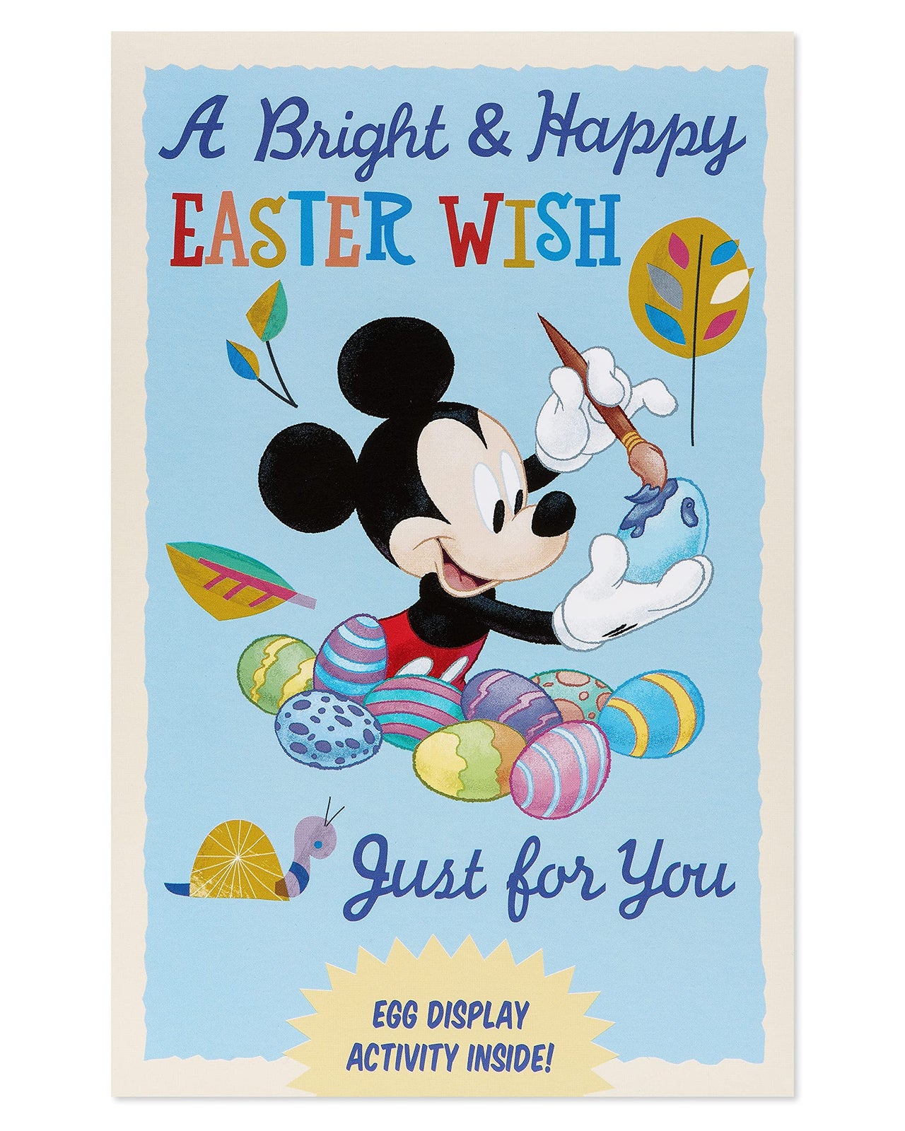 American Greetings Easter Card for Kids (Egg Display) Bright & Happy