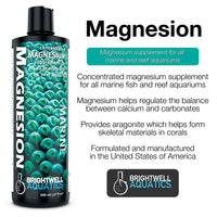 Brightwell Aquatics Magnesion - Concentrated Magnesium Supplement For Reef and Marine Aquariums 500-ml