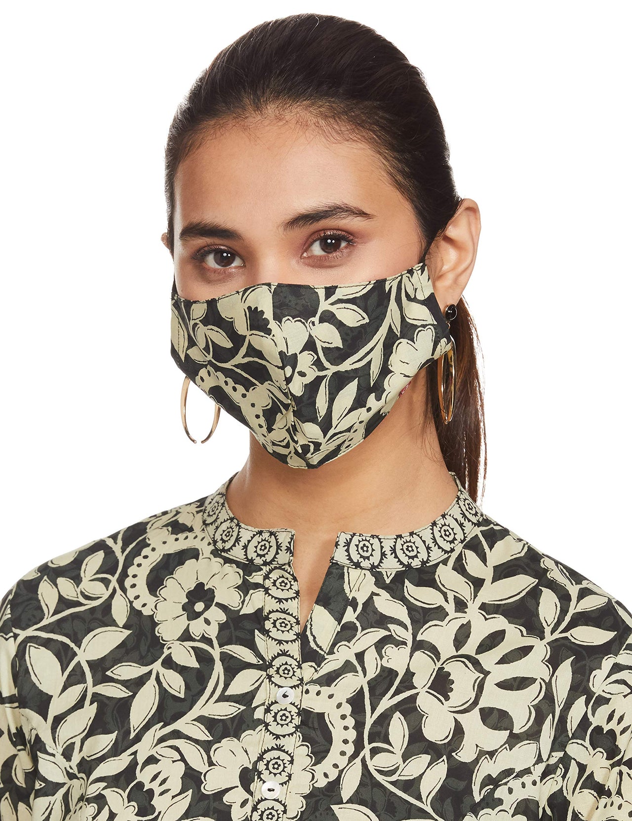 BIBA Women's  Cotton Regular Kurta