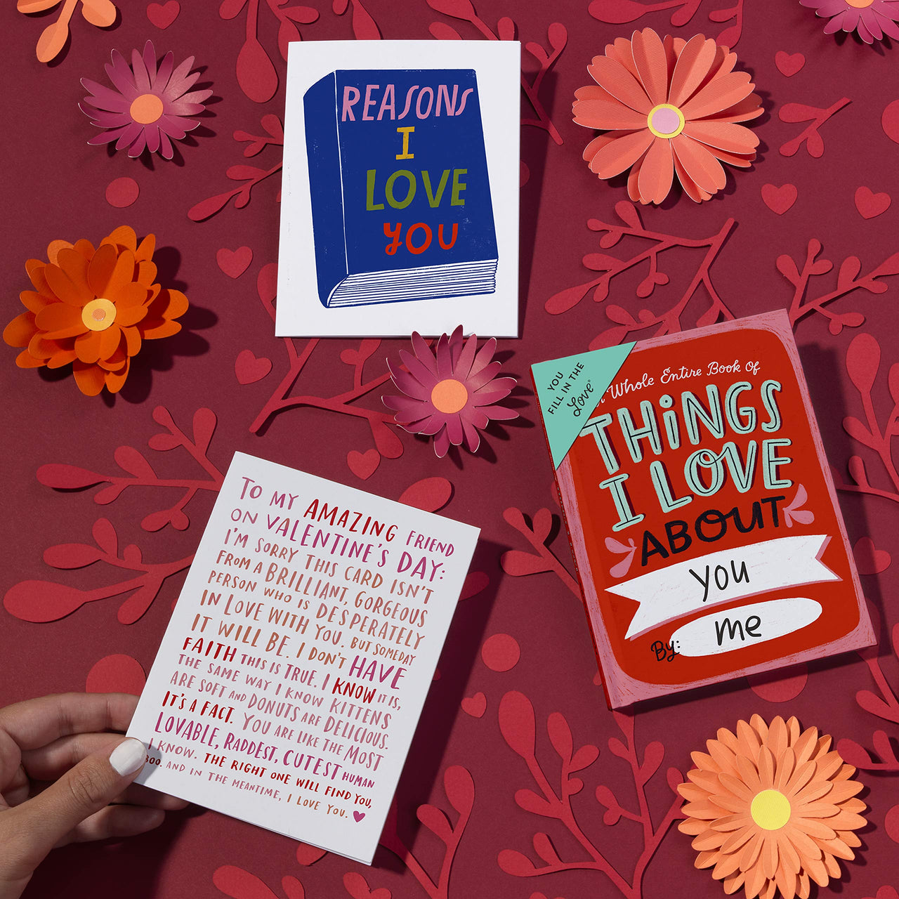 Em & Friends About You Book Fill in the Love Fill-in-the-Blank Book Gift Journal, 4.10 x 5.40-inches