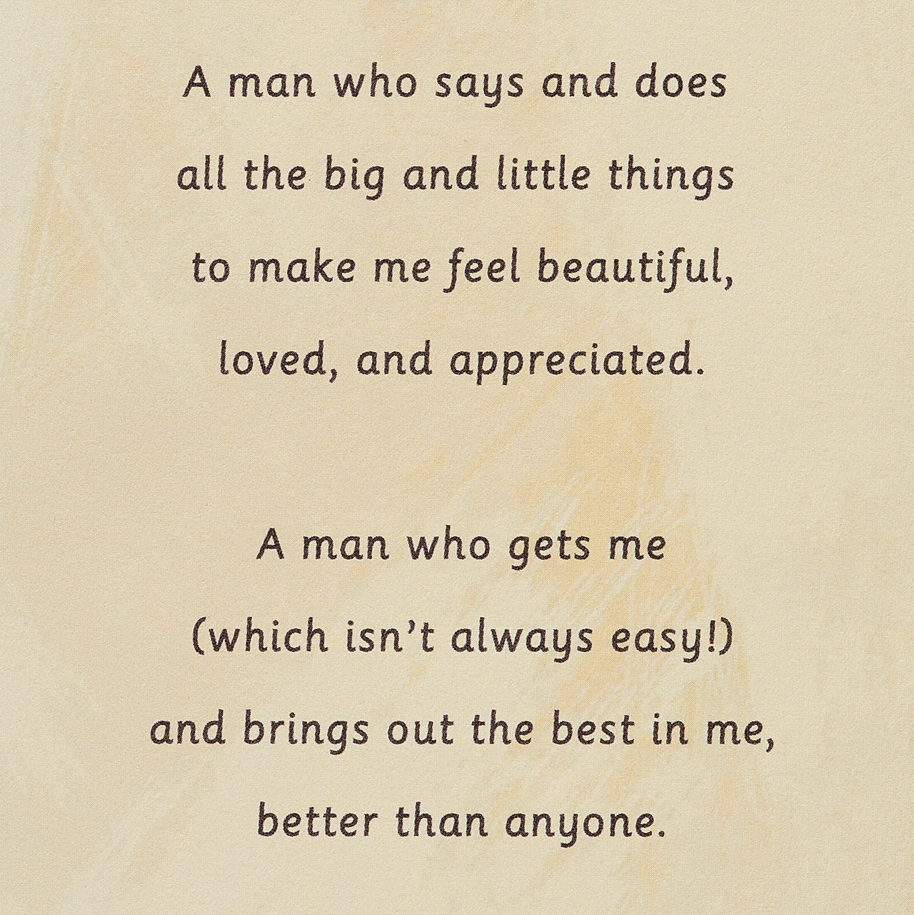 American Greetings Anniversary Card for Him (The Best In Me) Bold Ltg