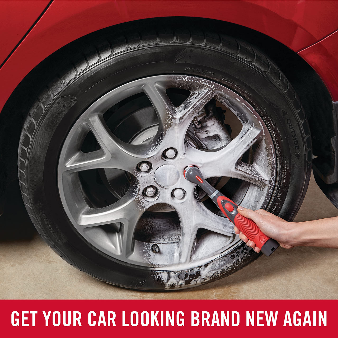 Rubbermaid Reveal Power Scrubber 18-Piece Kit, Cordless Electric Battery Powered Scrub Brush, Water Resistant, for Home/Kitchen/Bathroom/Grout/Tile/Shower/Tub Power Scrubber Ultimate Kit