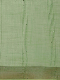 DUNGRANI Women's  Linen Saree With Blouse Piece