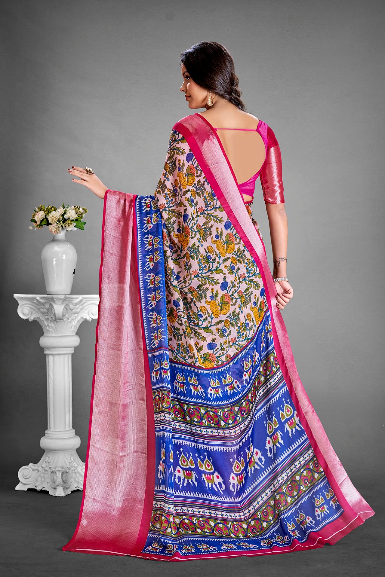 Amazon Brand - Myx Women Women Saree