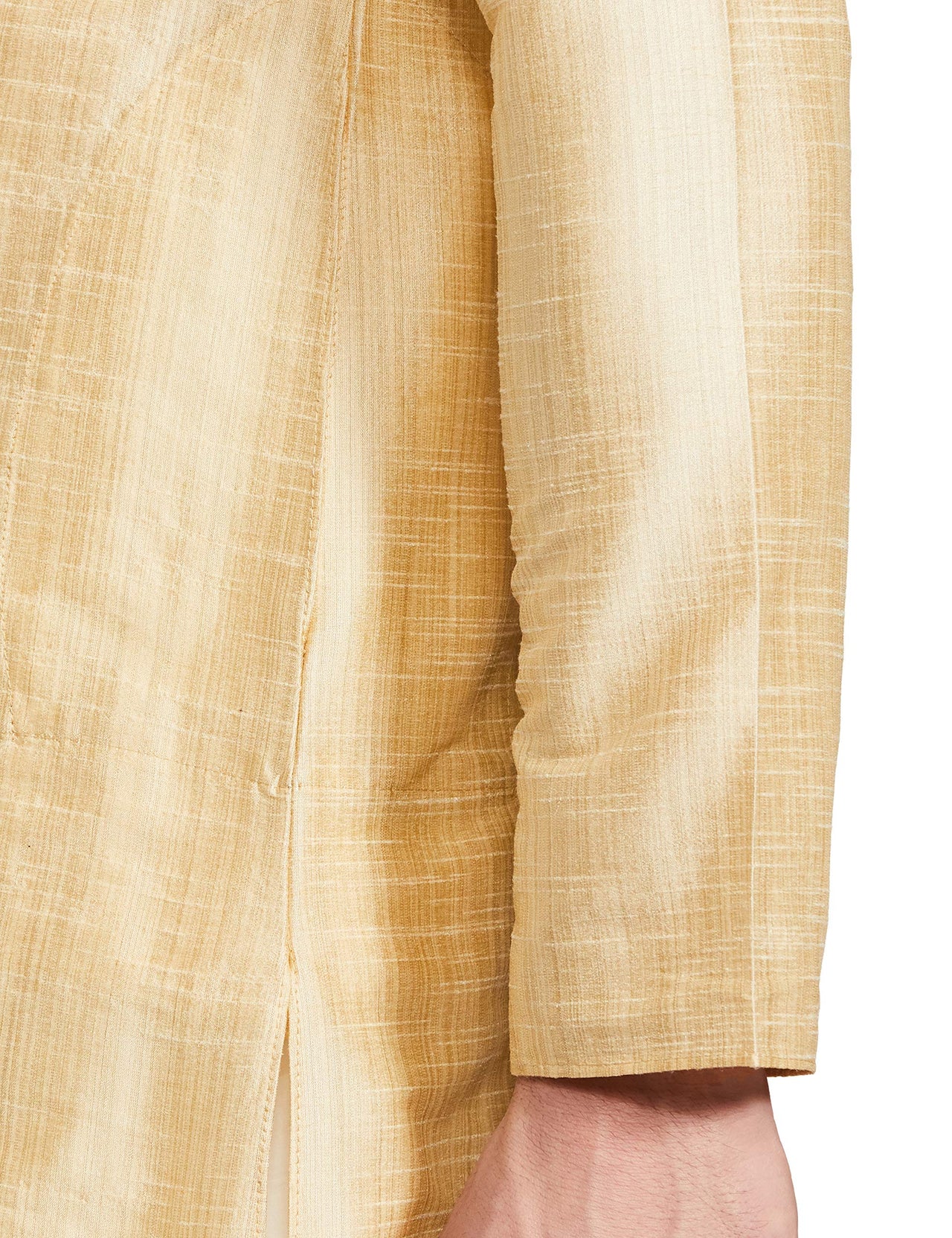 Manyavar Men's  Regular Fit Kurta & Churidar Set