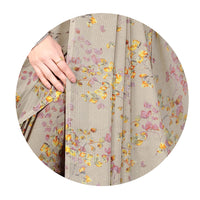 MIRCHI FASHION Women's  Stylish Chiffon Floral Printed Saree with Blouse Piece
