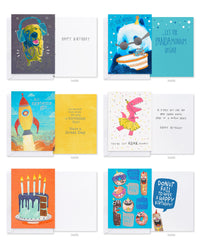 American Greetings Deluxe Kids Birthday Card Assortment, Bright and Cheerful Designs (40-Count)