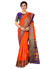 Regolith Designer Sarees for women banarasi silk saree with fancy saree no blouse Piece