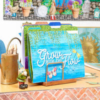 Eureka Curiosity Garden Brick Extra Wide Decorative Classroom and Bulletin Board Trim for Teachers, 3.25