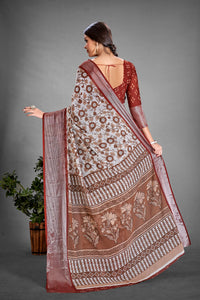 Amazon Brand - Tavasya Women Women Saree