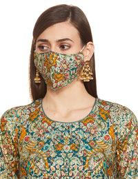 BIBA Women's  Cotton Salwar Suit Set