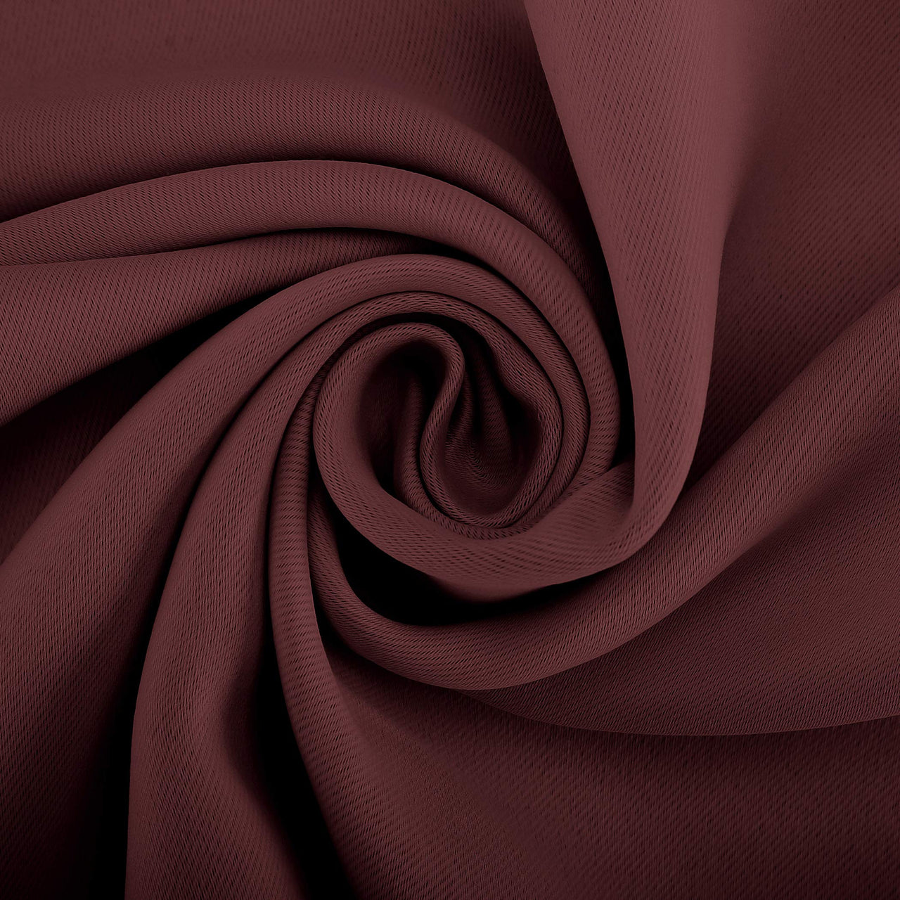 Sun Zero Easton Energy Saving Blackout Grommet Curtain Panel, 40" x 108", Wine Red 40" x 108"