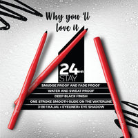 FACES CANADA Bright Eyed Combo - Strobe Cream - Silver (18 ml) + Magneteyes Kajal - Black (0.35 gm) | Illuminating & Glowing Makeup Base | Waterproof & Smudgeproof