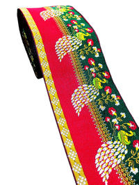 CARTZEYE Women's  Saree Falls Lace Border Reel Jacquard Woven Heavy Design Work for Saree, Kurti, Dresses, Bandhani, Lehenga, Decorative Ribbon