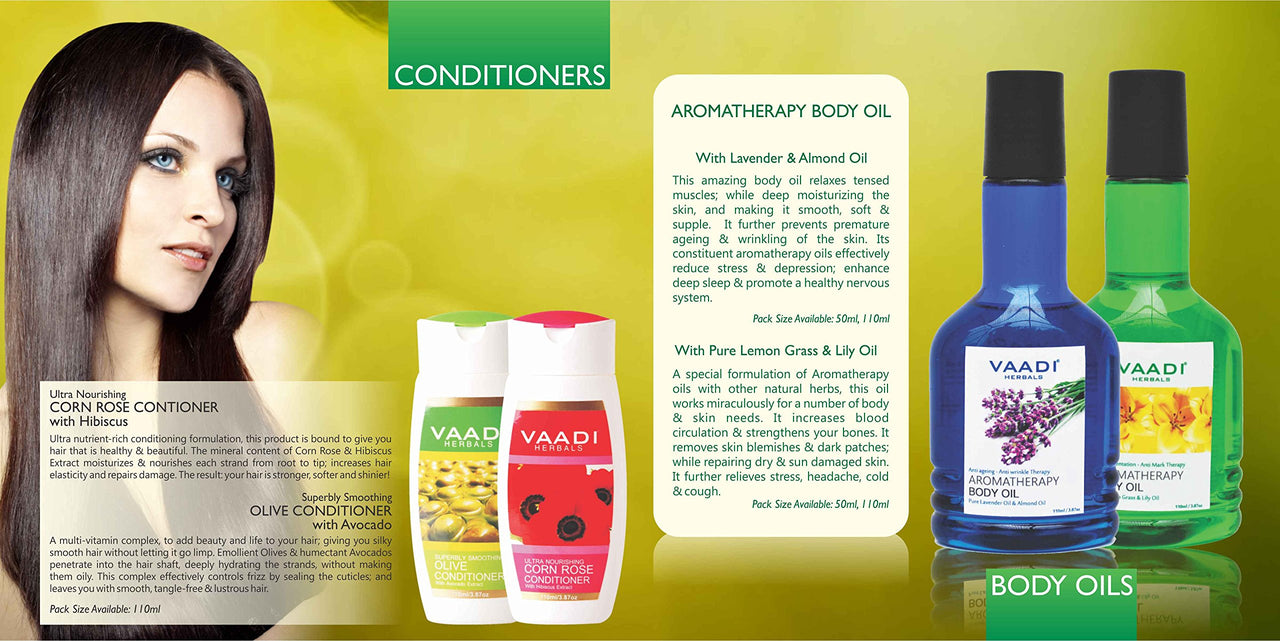 VAADI HERBALS Fairness Moisturiser Lotion With Mandarin Extract (350 ml)