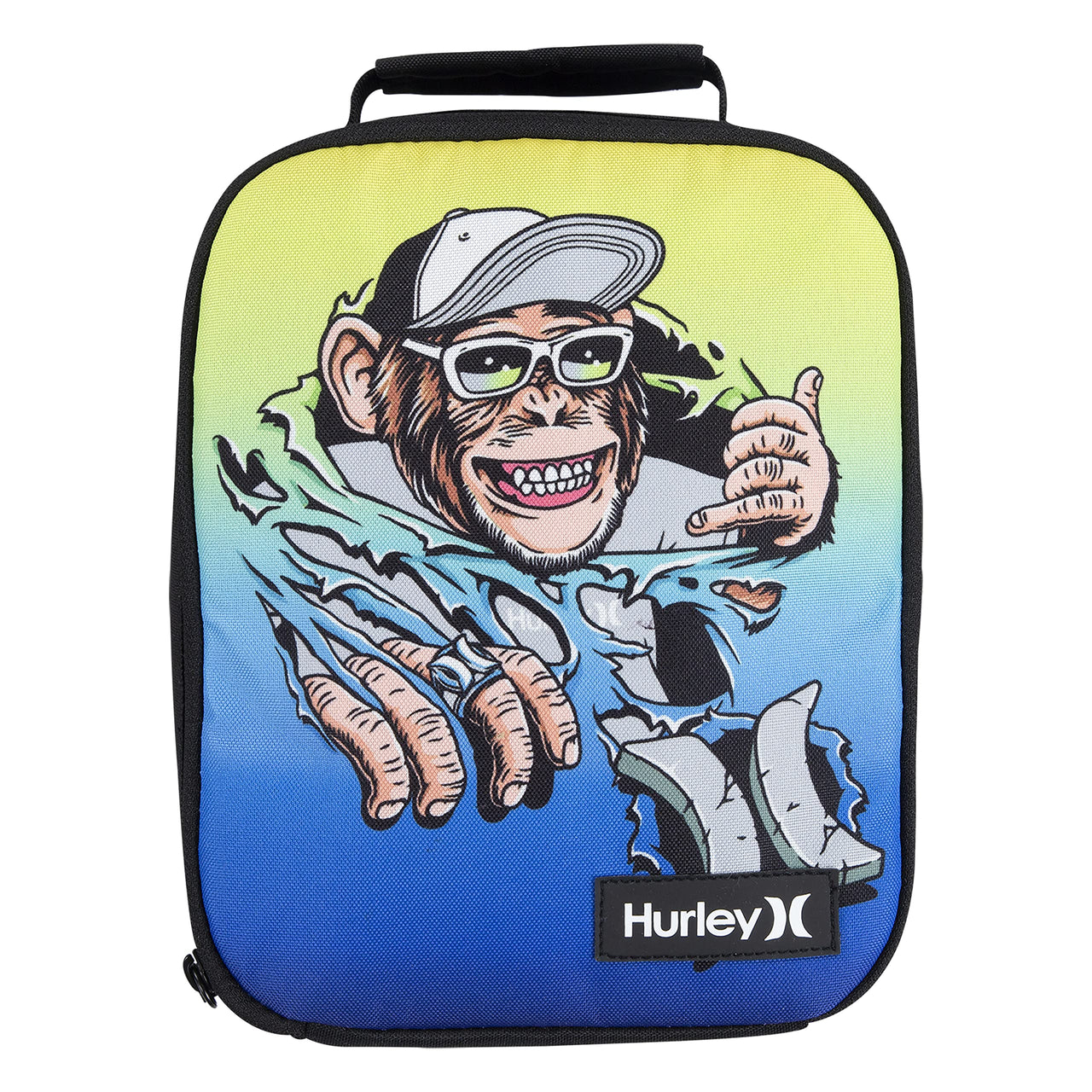 Hurley Men's  Insulated Lunch Tote Bag O/S Black