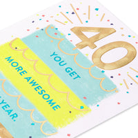 American Greetings 40th Birthday Card (Pretty Impressive) Pretty Impressive