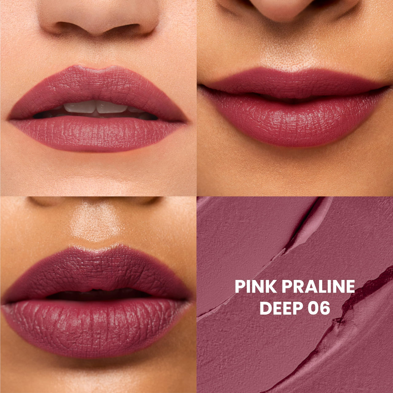 Typsy Beauty Lipstick Pink Praline Deep 06 (Matte)