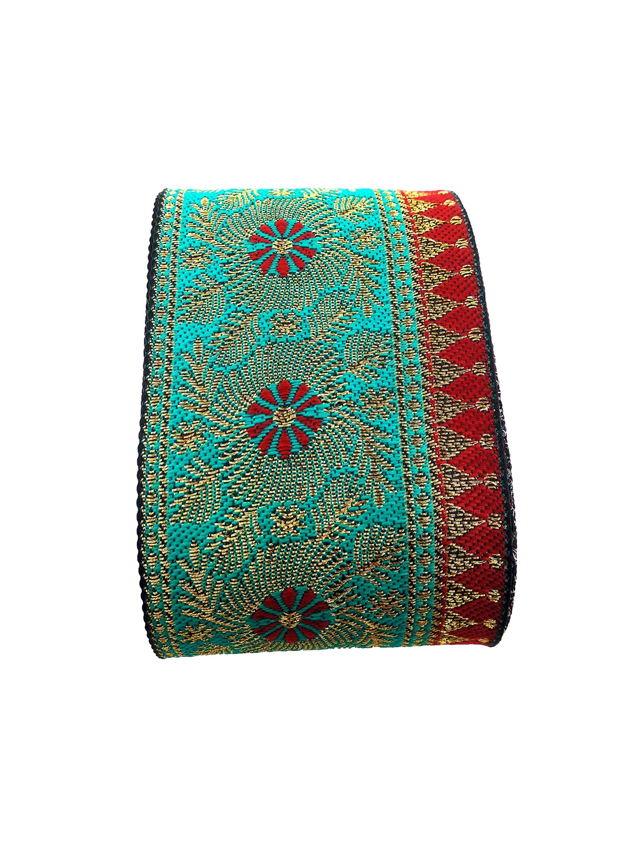 CARTZEYE Women's  Saree Falls Lace Border Reel Jacquard Woven Heavy Design Work for Saree, Kurti, Dresses, Bandhani, Lehenga, Decorative Ribbon