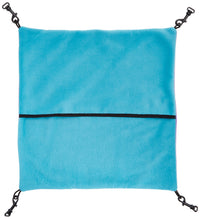MidWest Homes for Pets Ferret Nation Large Hammock for Ferret Nation & Critter Nation Small Animal Cages | Measures 17L x 13W x 8H- inches,Purple/Teal 17.0