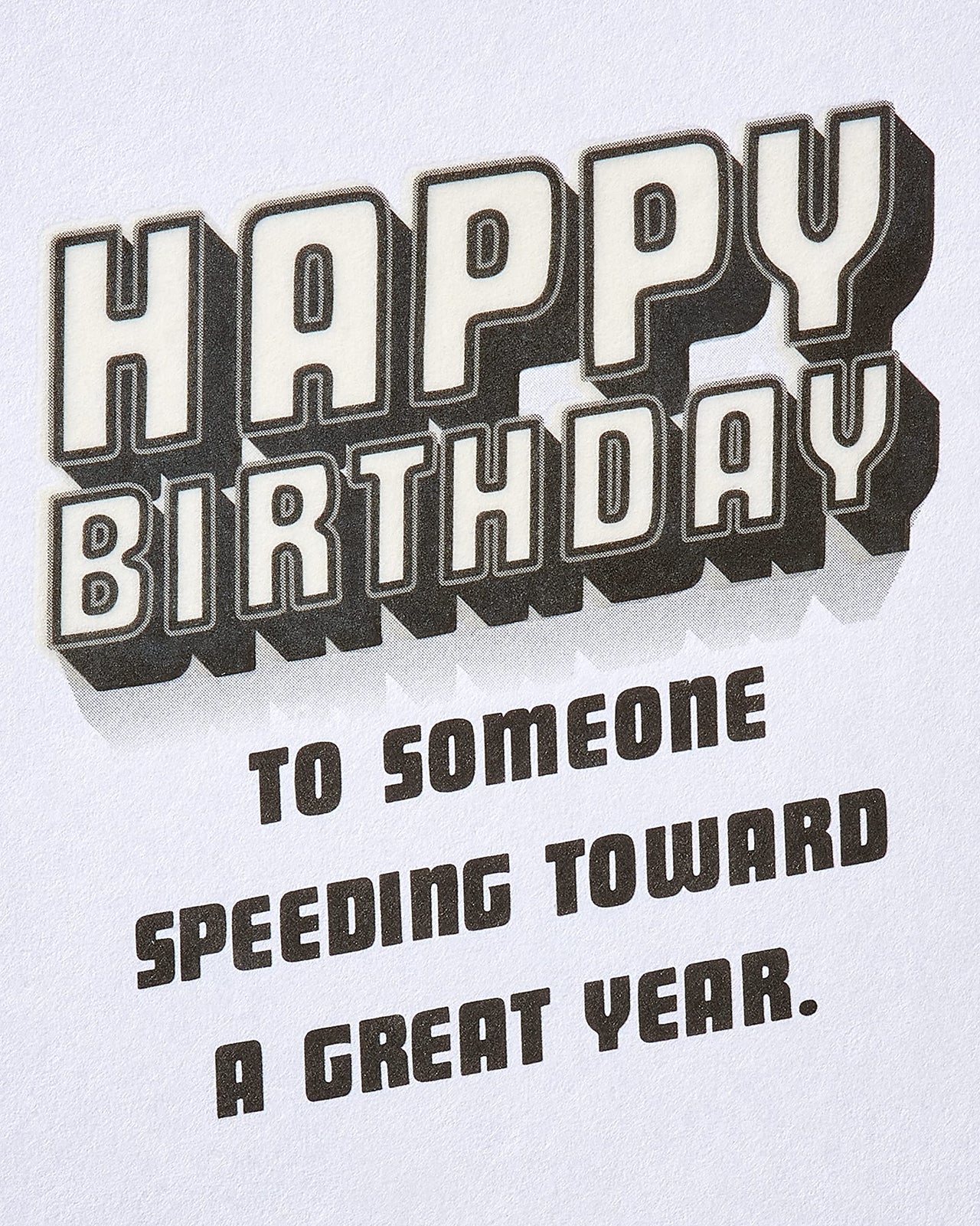 American Greetings 16th Birthday Card (Speeding Toward A Great Year) Speeding Toward A Great Year