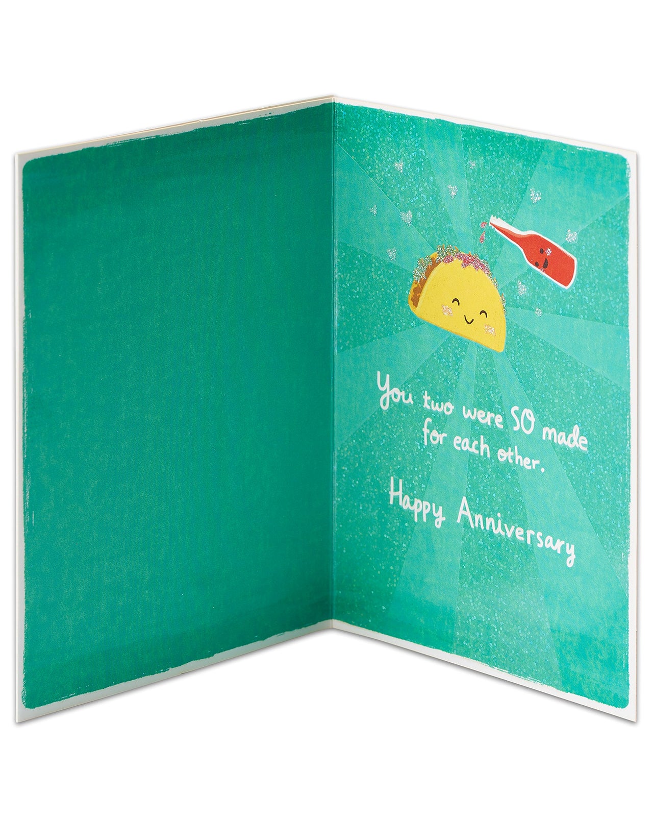 American Greetings Funny Anniversary Card for Couple (Taco and Hot Sauce)
