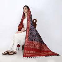 KAPAAHA Women's  Woven Design Silk Blend Dupatta Free Size