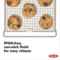 OXO Good Grips Non-Stick Pro Cooling Rack and Baking Rack,Metal