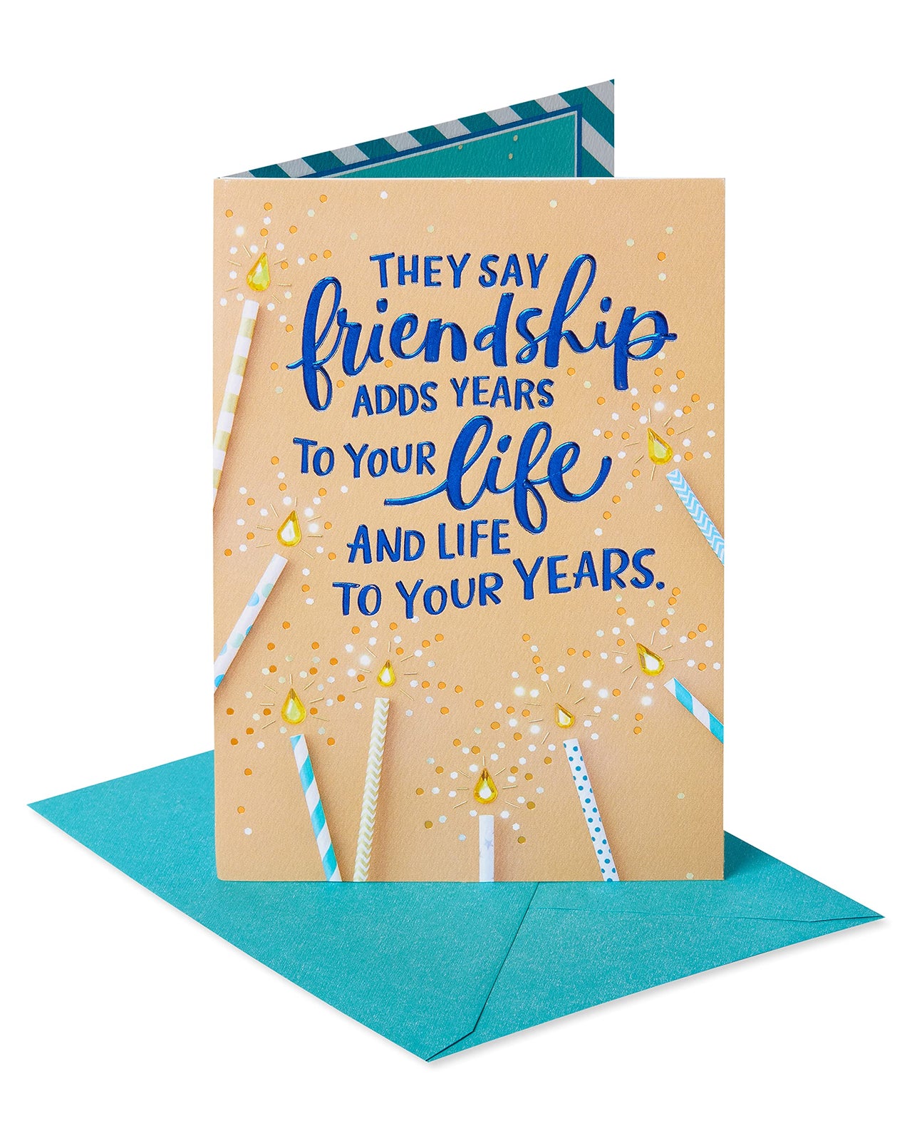 American Greetings Birthday Card for Friend (Live Forever) Live Forever