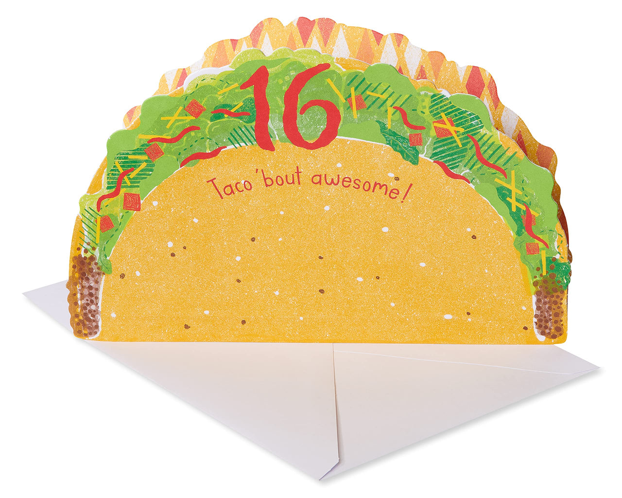 American Greetings 16th Birthday Card (Taco 'Bout Awesome) Taco 'Bout Awesome