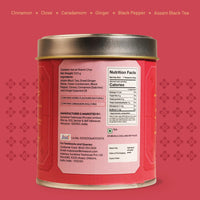 Chaayos Festival Gift Box - Masala Tea for Tea Lovers | Premium Hamper With 1 Tin (100 gm) of Masala Chai | Diwali Set for Friends & Family