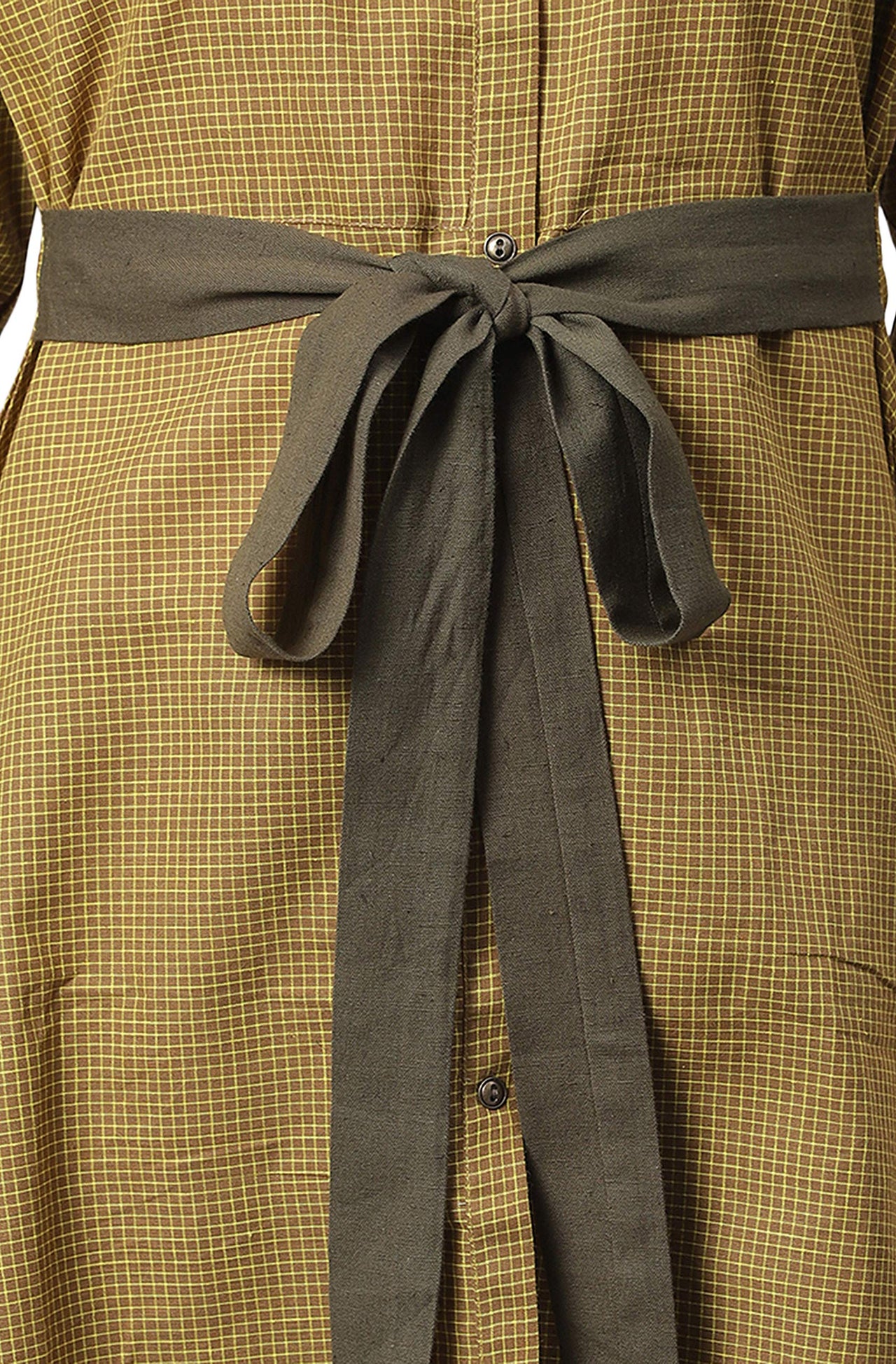 Janasya Women's  Green Cotton Kurta