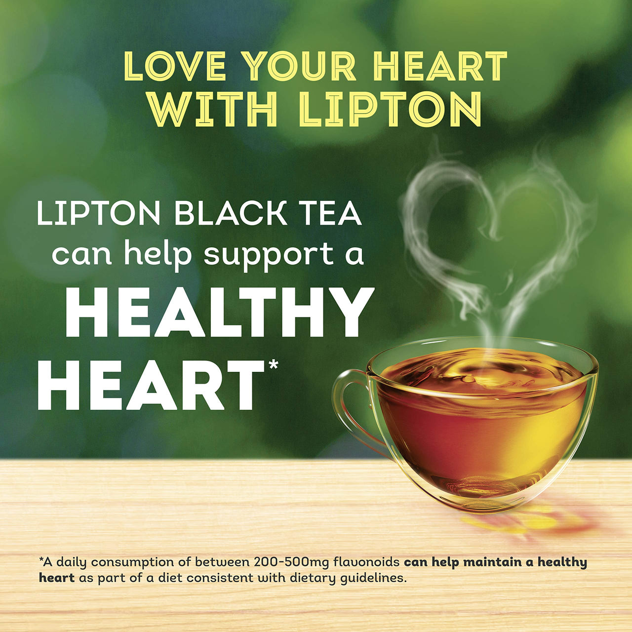 Lipton Family Sized Iced Black Tea, Caffeinated, Tea Bags 48 Count Box