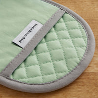 KitchenAid Asteroid Pot Holder 2-Pack Set, Pistachio, 6.5