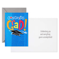 Hallmark Pack of Graduation Cards, Congrats (10 Cards with Envelopes) Congrats, 10 Cards with Envelopes