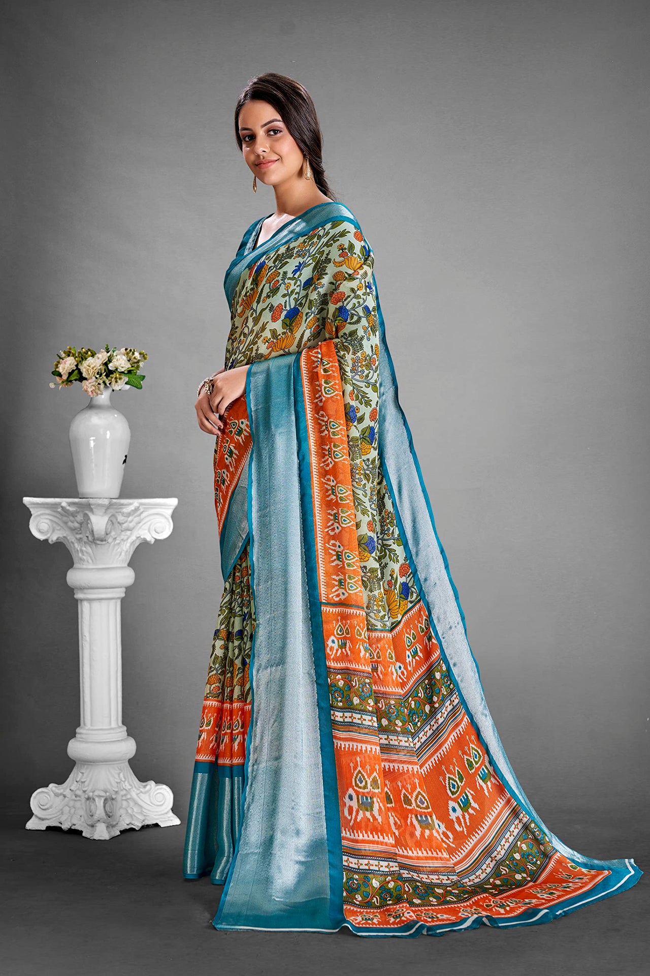 Amazon Brand - Myx Women Women Saree