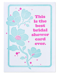 American Greetings Bridal Shower Card (Best Card Ever) Best Card Ever