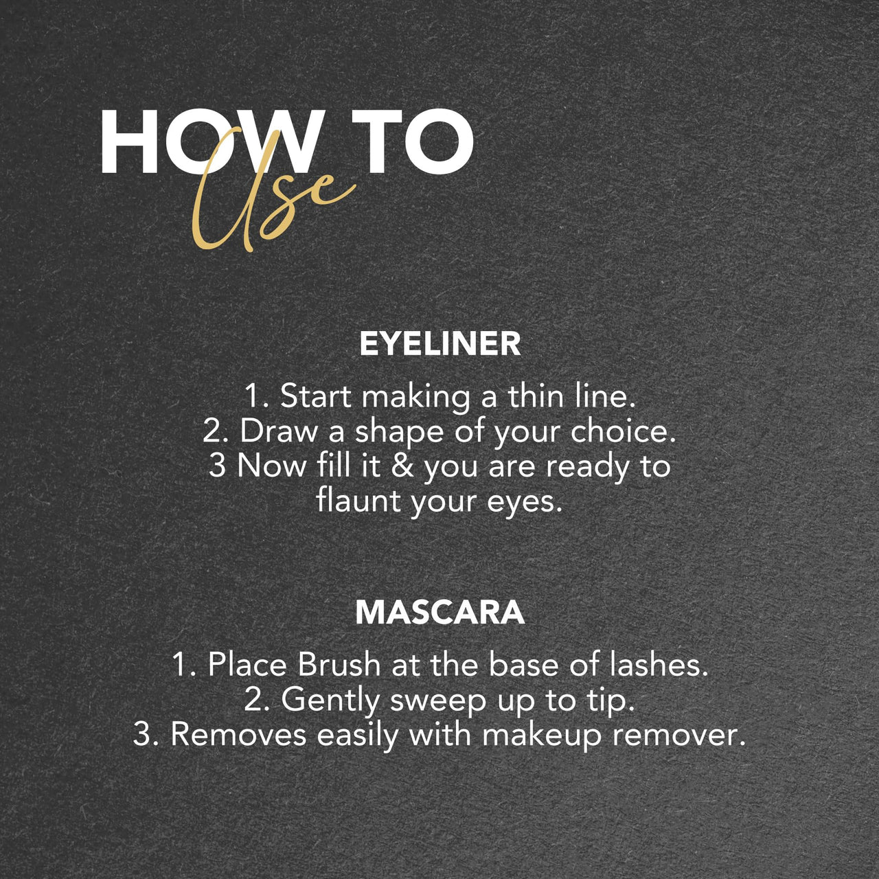 Seven Seas Eyeliner & Mascara 2 in 1 | Lightweight, Denser & Longer Lashes | Intense Black Finish | Adds Volume | Easy Wash | No Clumping | Cruelty Free