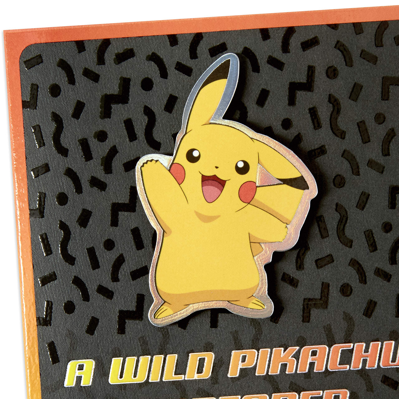 Hallmark Pokémon Birthday Card (Wild Pikachu) Wild Pikachu