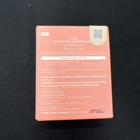 TIRTIR Mask All-Cover Cushion Foundation Full coverage | Skin fit, Satin Glow Finish | Korean Cushion Foundation #17C PORCELAIN | 4.5g