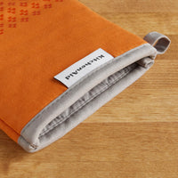 KitchenAid Asteroid Oven Mitt Set, Honey Orange 7