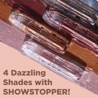 Hilary Rhoda Showstopper Liquid Eyeshadow | Gel-Based Formula | Shimmer Finish | Highly Pigmented | Blends Easily | Create Versatile Looks | 2ml (Rose Gold - Shade 03)