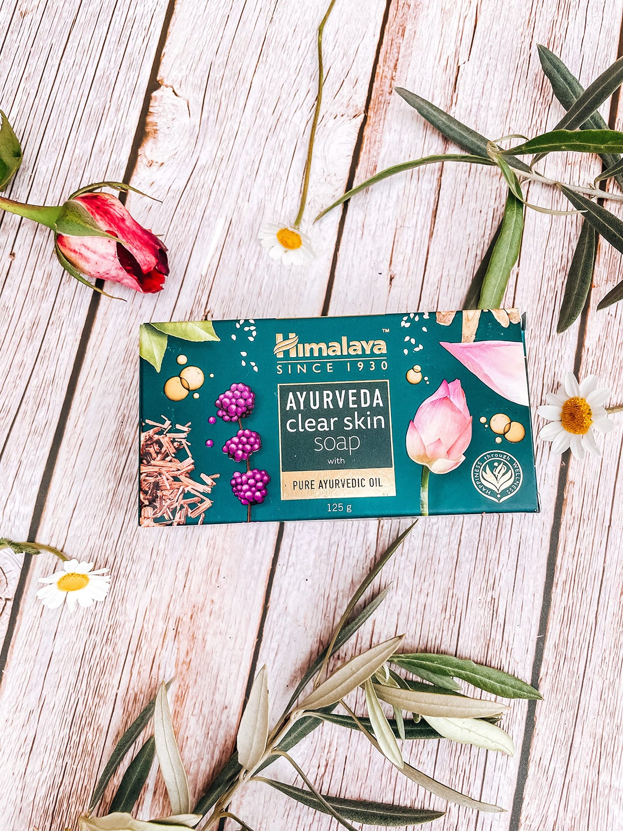 Himalaya Fortunekart Ayurveda Clear Skin Soap India, 125 G