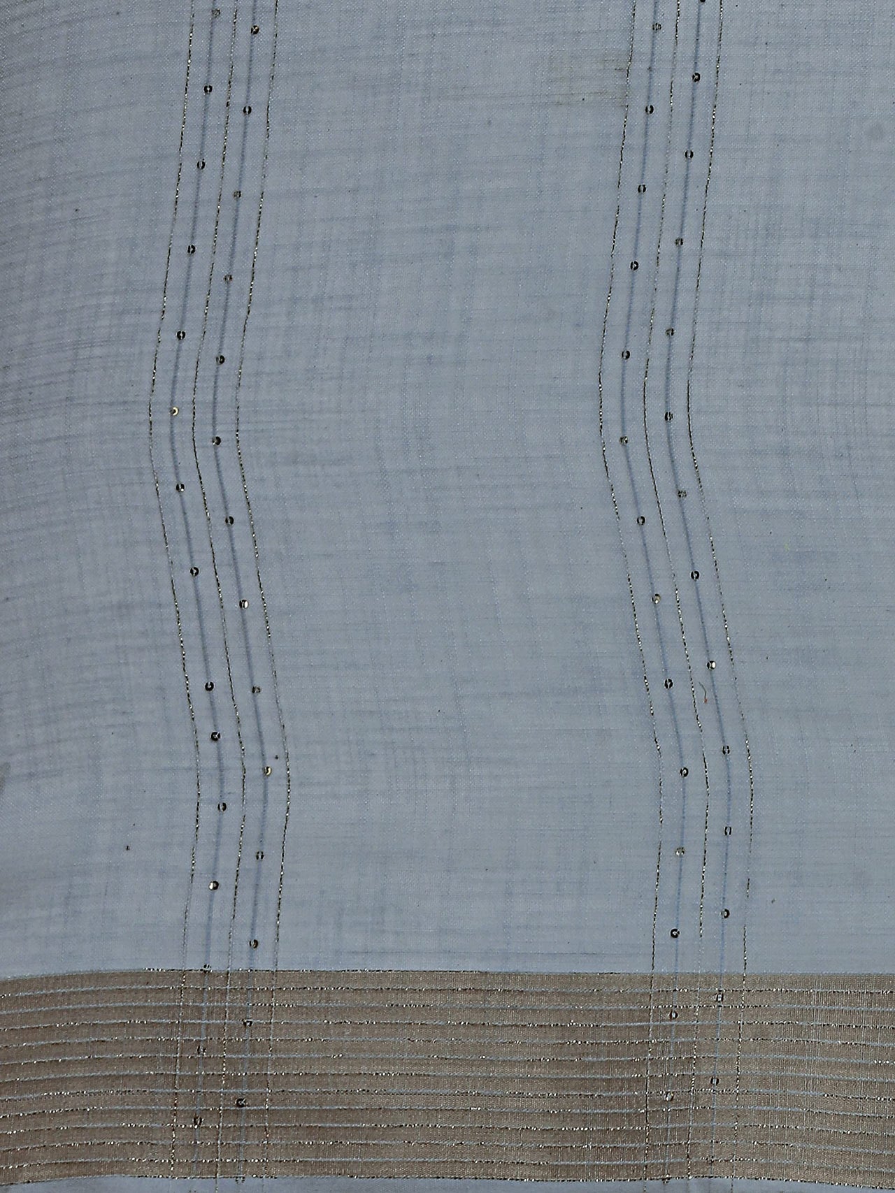 DUNGRANI Women's  Linen Saree With Blouse Piece