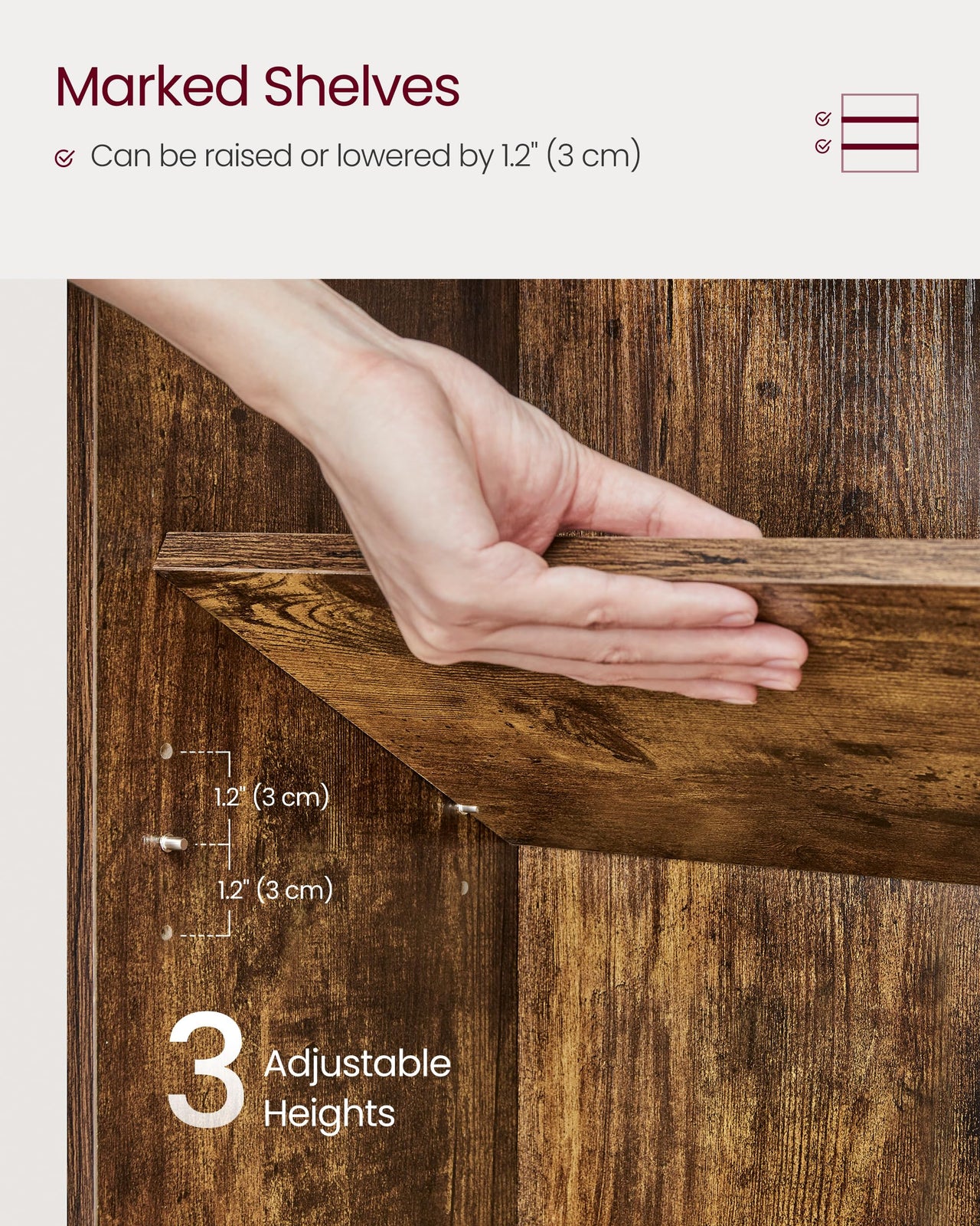 VASAGLE Bookshelf, 23.6 Inches Wide, 4-Tier Open Bookcase with Adjustable Storage Shelves, Floor Standing Unit, Cloud White ULBC164T14 1 Pack 4 Tiers (23.6"W x 42.4"H)