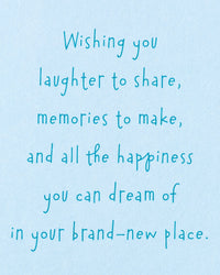 American Greetings New Home Card (Place To Call Your Own) Place To Call Your Own